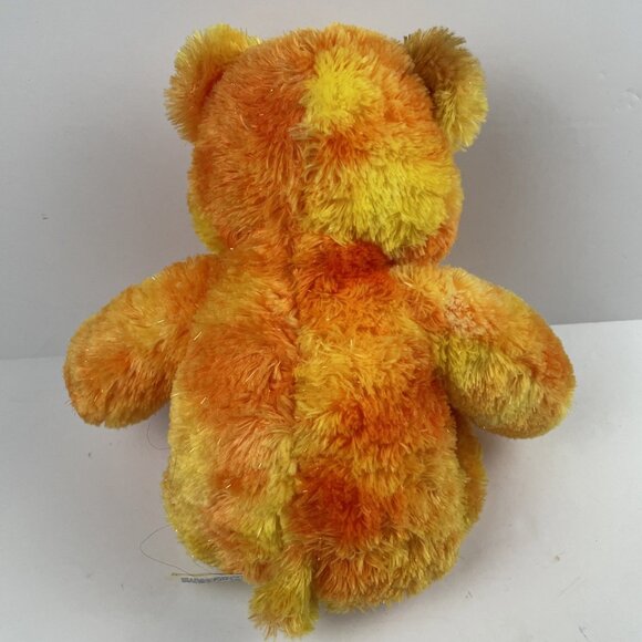 Build-A-Bear Four Seasons 15" Autumn Bear with Maple Leaf Sparkly Orange Fur - Picture 2 of 8